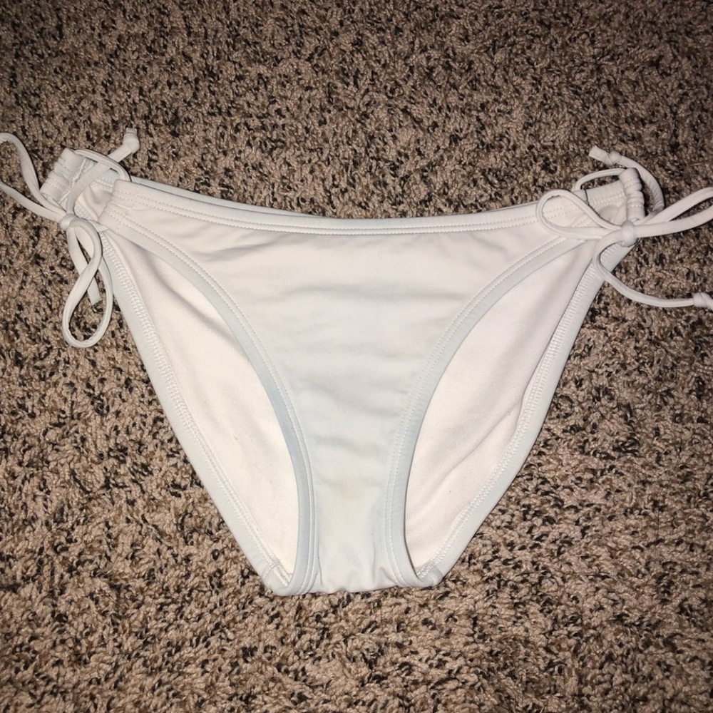 White swim bottoms
